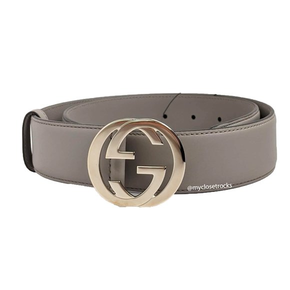 gucci gray belt